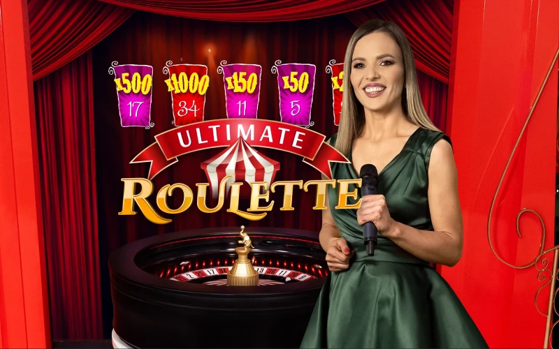 Immerse yourself into an interactive Ultimate Roulette at Parimatch.