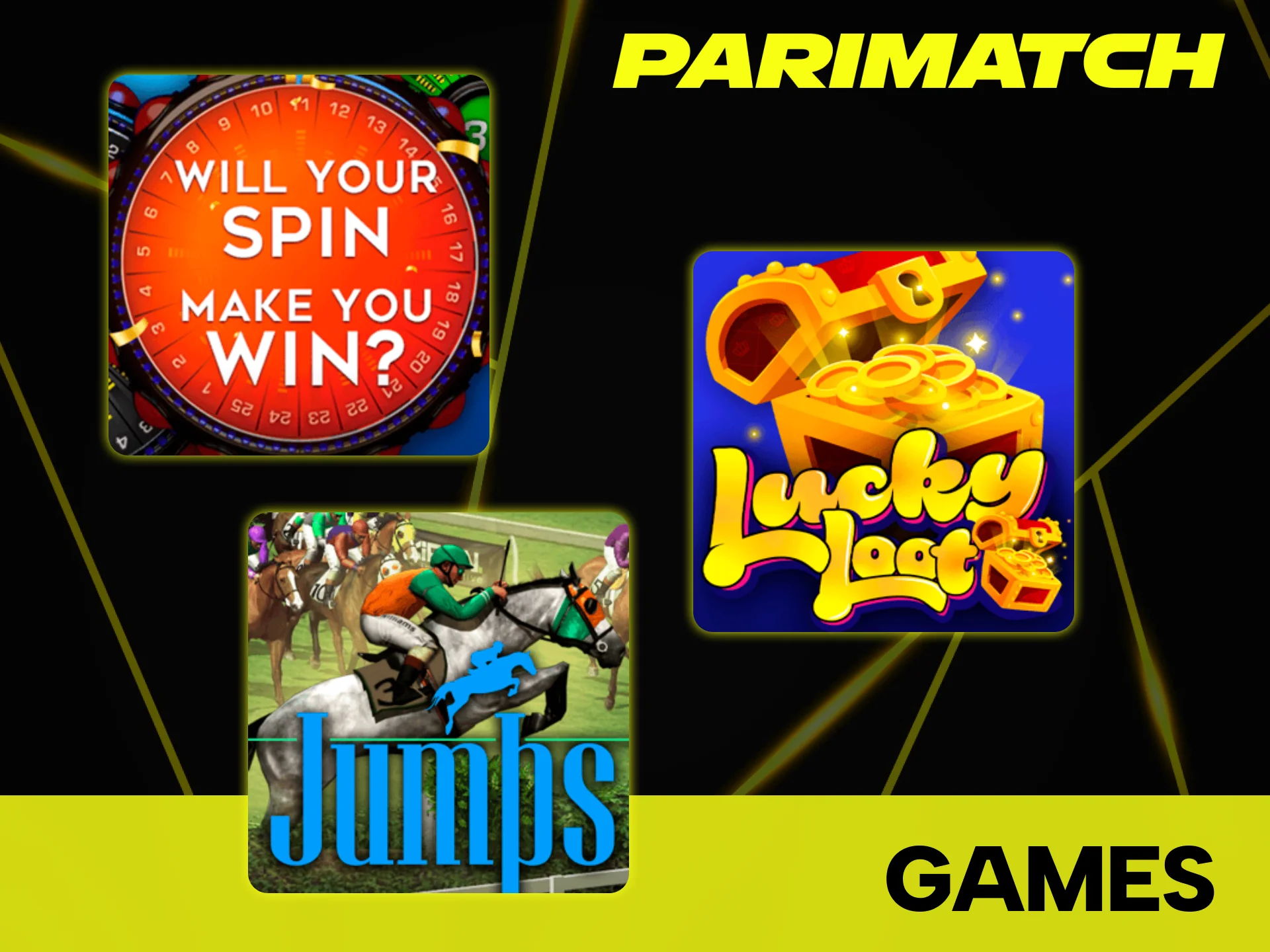 Enjoy exciting virtual games at Parimatch platform.
