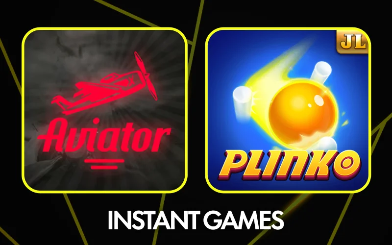 Play instant games with fast rounds on Parimatch today.