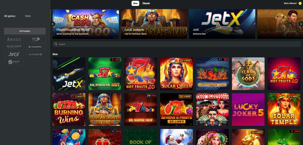 New online casino