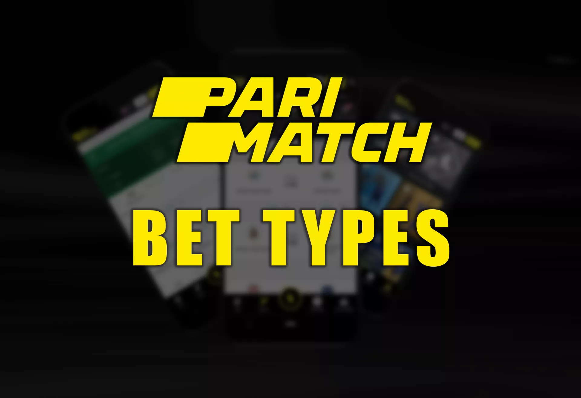 Try betting on different parameters of the match.