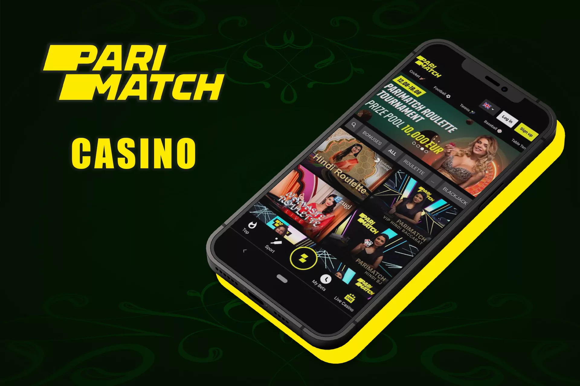 If you are a fan of casino games visit the special section.
