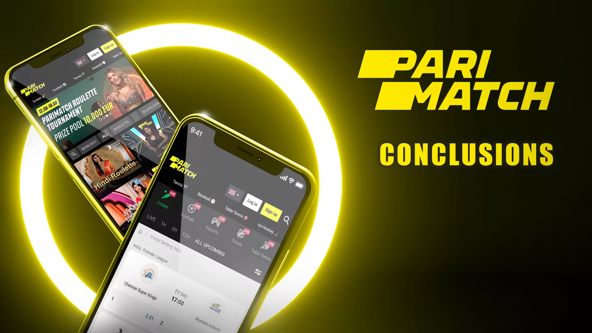 The PariMatch team developed a great mobile app for iOS and Android with lots of functions and features.