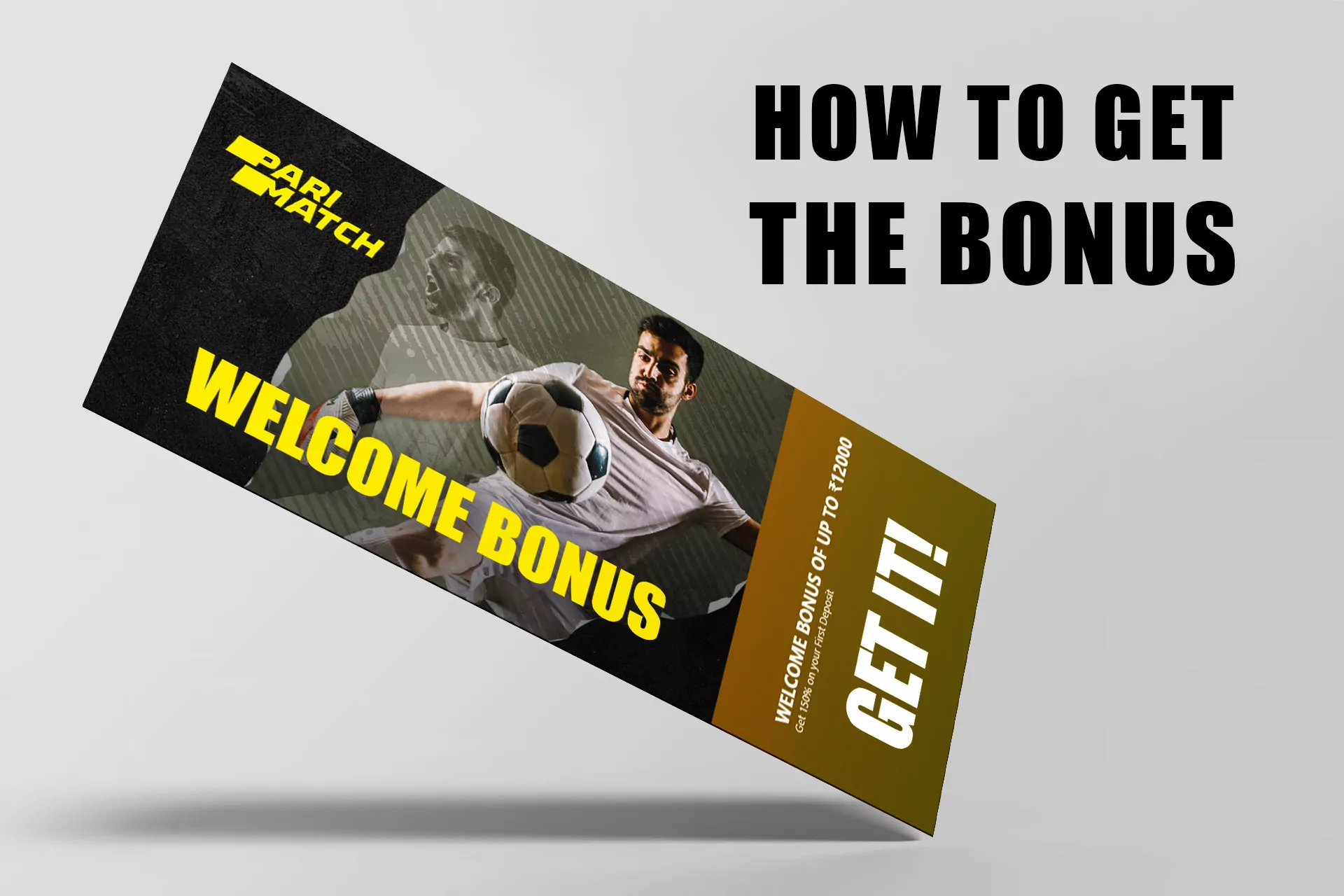 Don't forget to get the welcome bonus from the bookmaker.