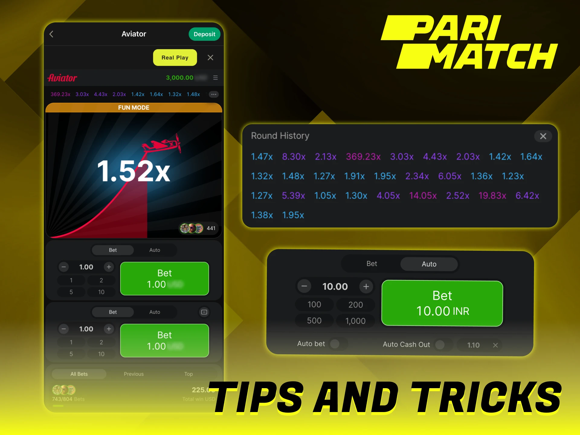 Play strategically to succeed on Aviator at Parimatch.