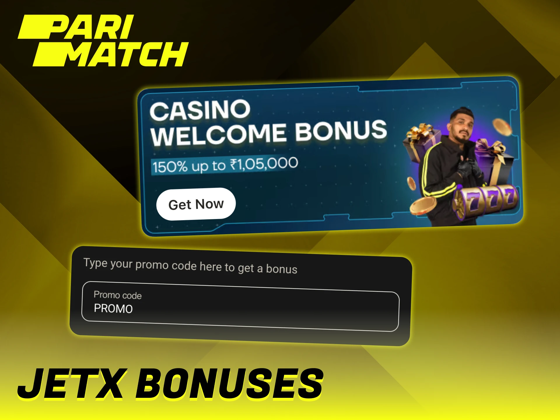 Parimatch offers several bonuses for JetX game.