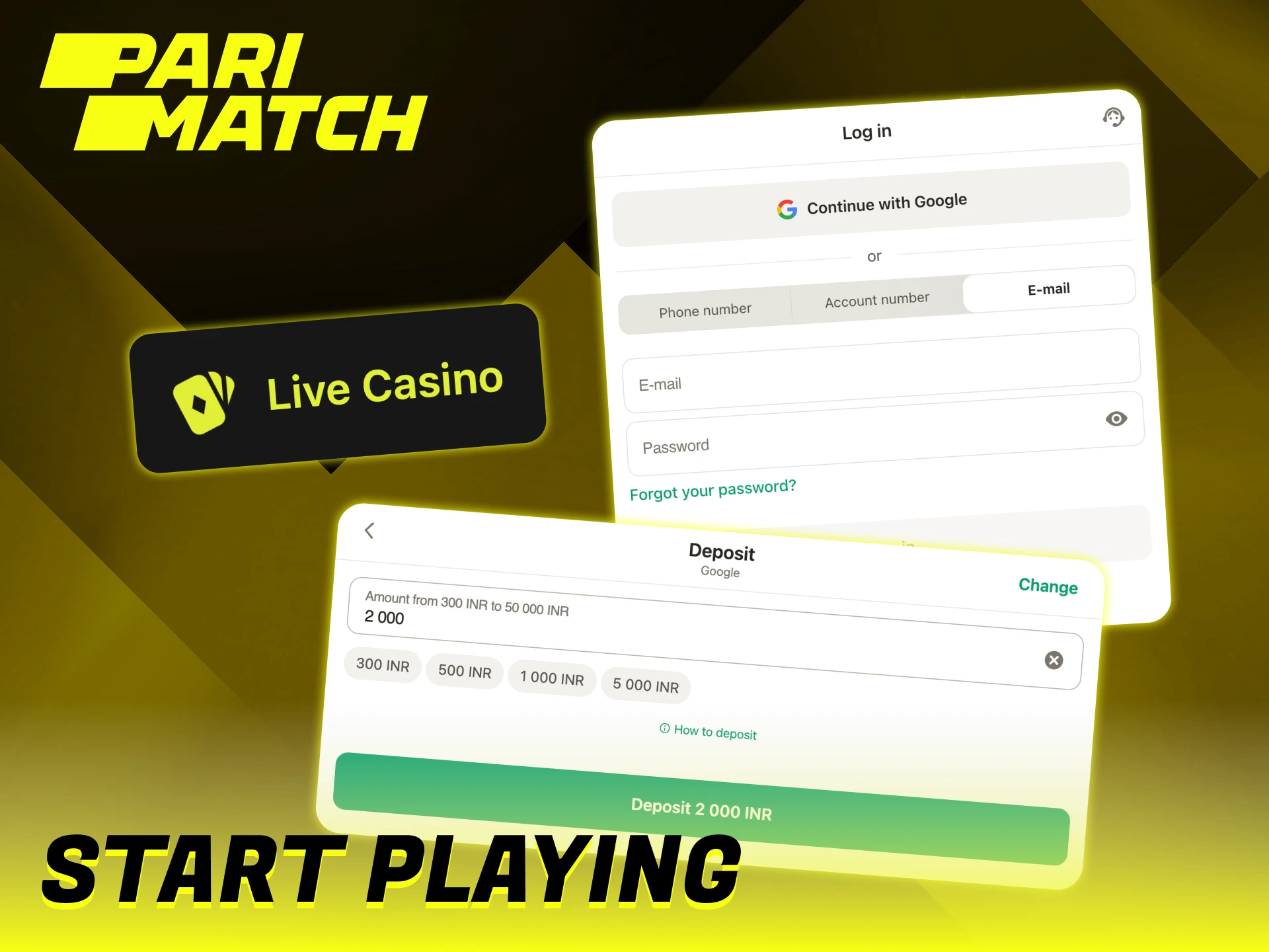 Betting your first bet at Roulette Parimatch is not difficult.