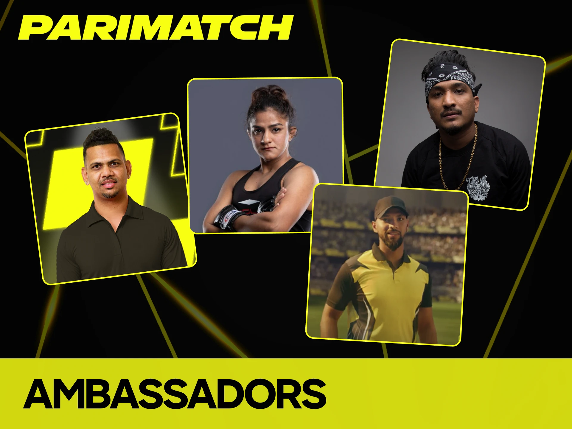 Learn more about Parimatch owner and brand ambassadors.