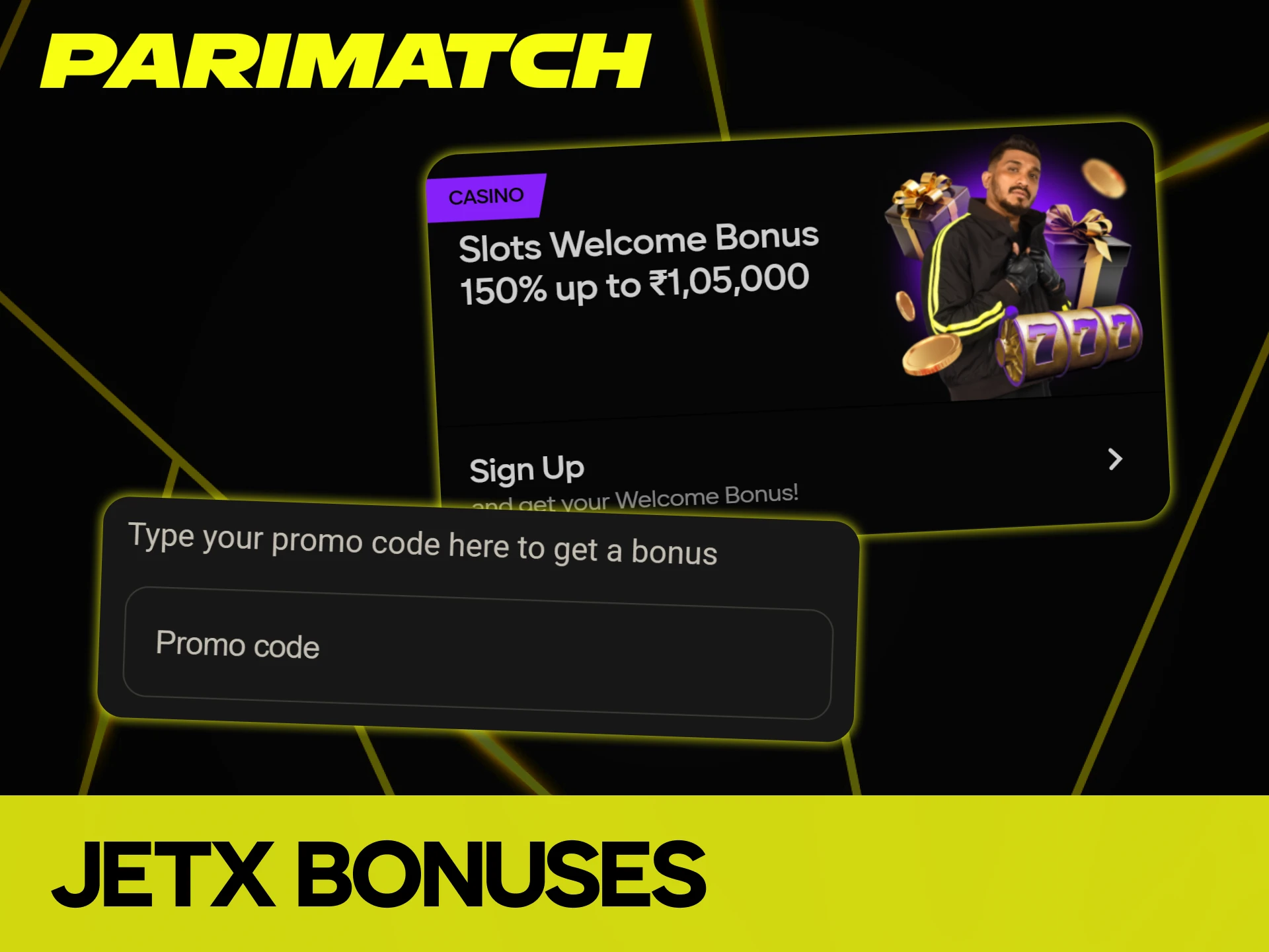Parimatch offers several bonuses for JetX game.