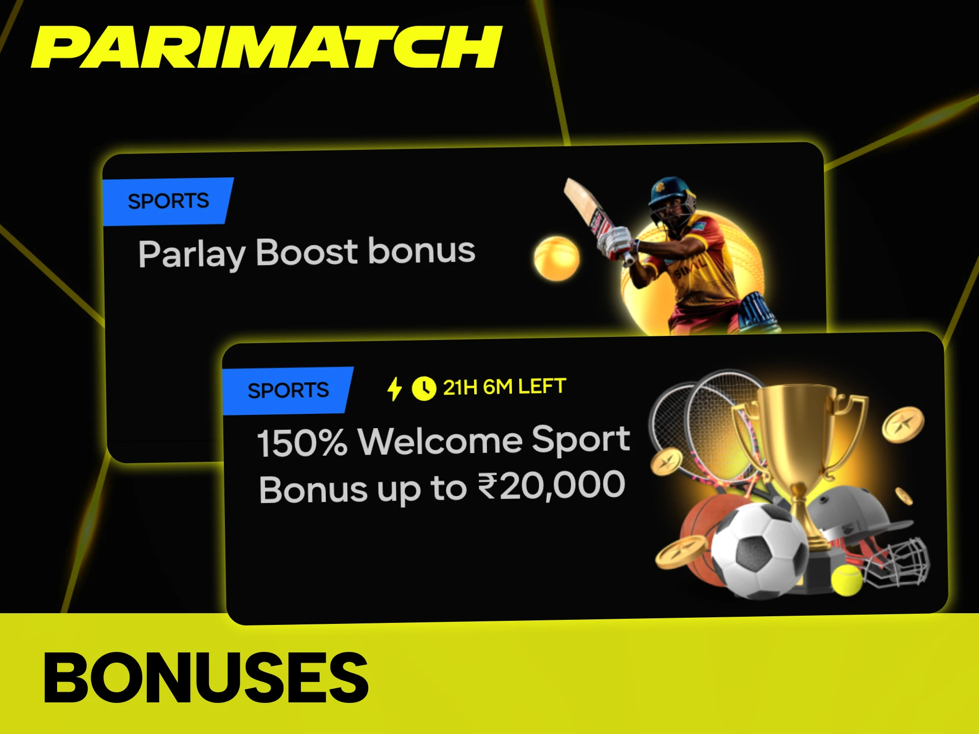 Check out the main bonuses for horse rasing at Parimatch.