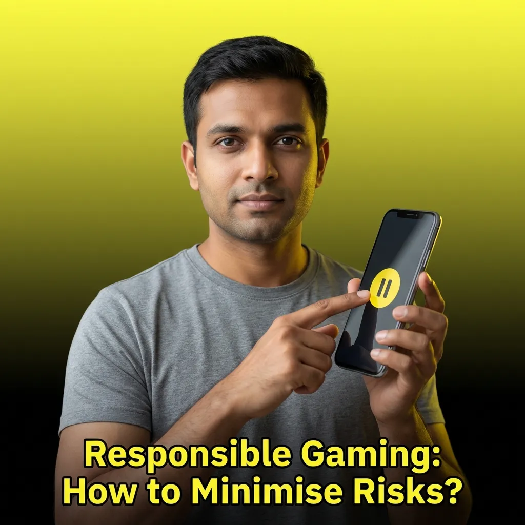 Responsible gaming guide showing budget setting, demo mode practice, and deposit limits for safe casino play
