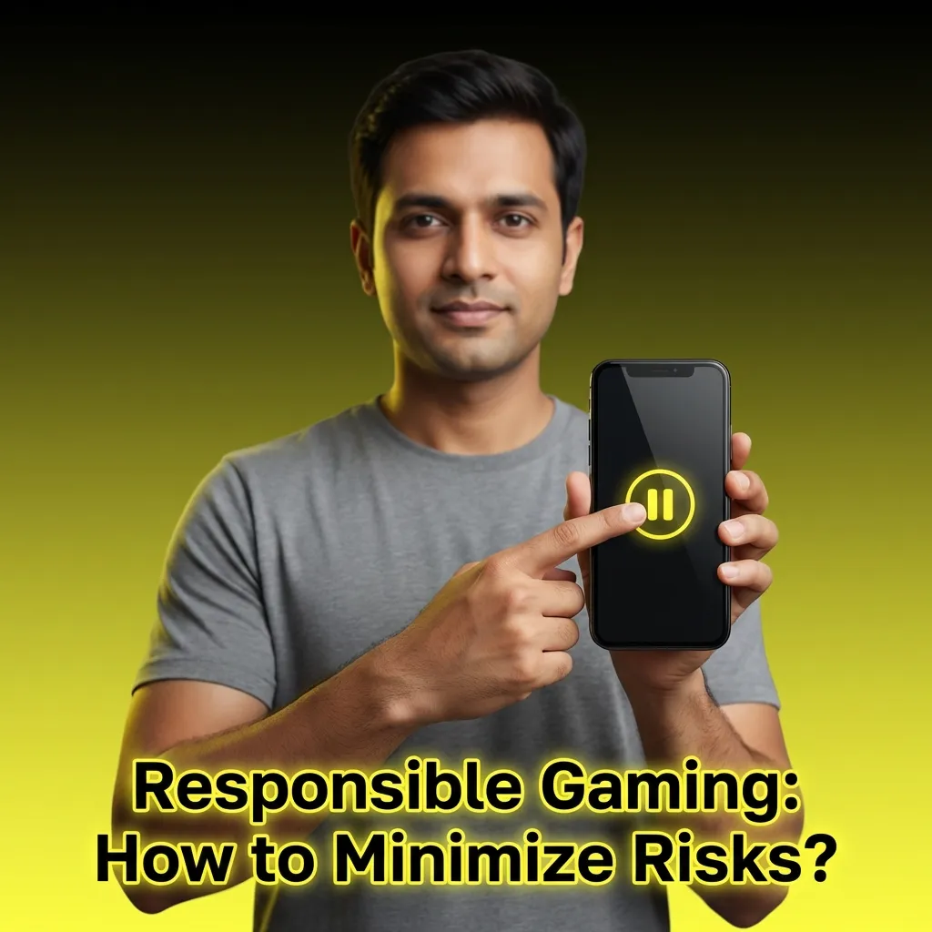 Person setting deposit limits on gaming account to practice responsible gambling and minimize financial risks