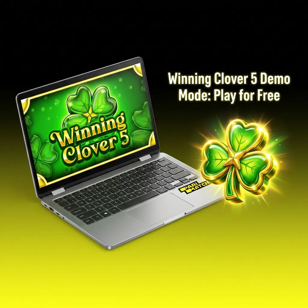 Players testing Winning Clover 5 slot game in demo mode with virtual credits on screen
