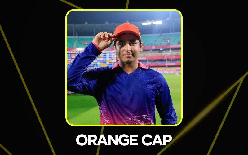 Wager on the tournament's leading run-scorer to win the IPL orange cap at Parimatch.