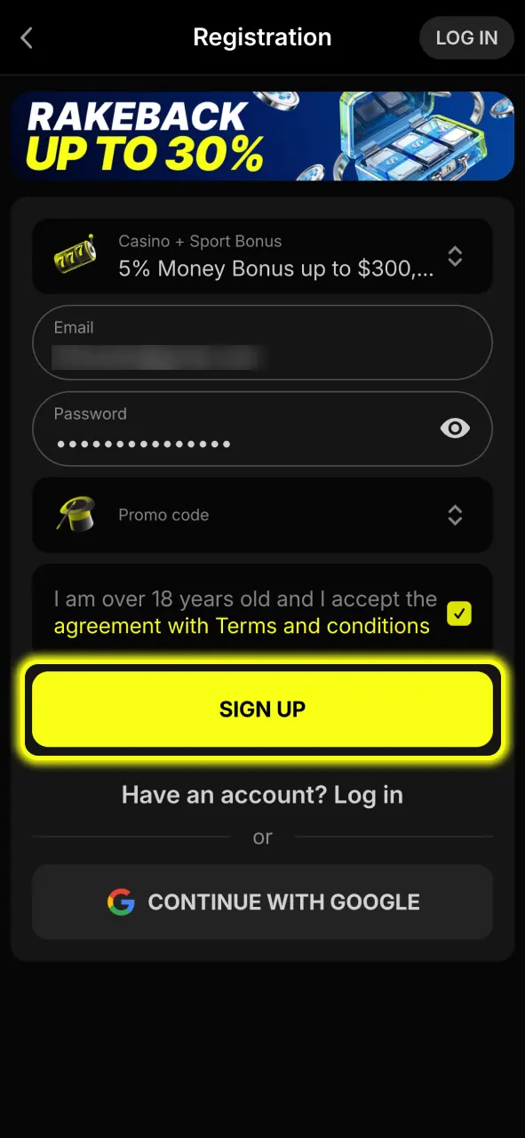 Sign up and claim your welcome bonus to boost your 3 Hot Chillies gameplay at Parimatch.