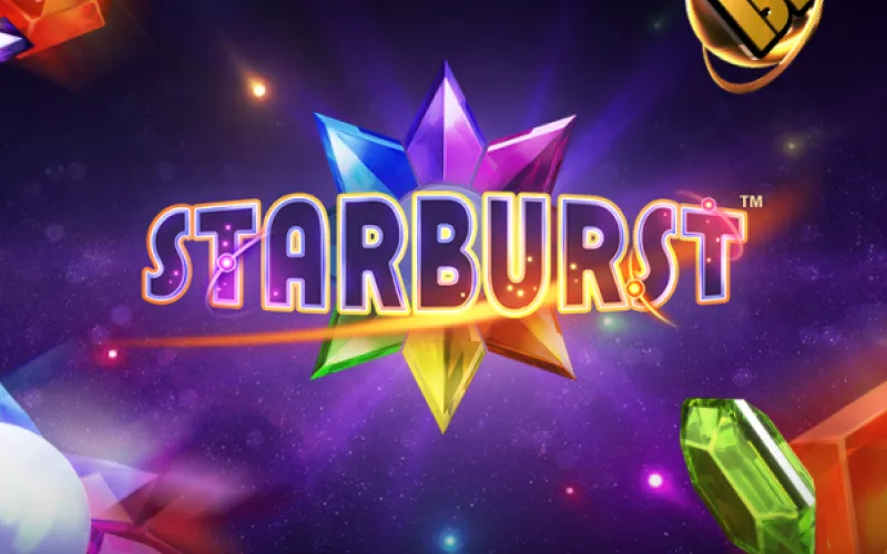 Enjoy the iconic Starburst space slot machine at Parimatch.